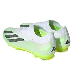 Unisex Adidas X CRAZYFAST.2 FG Soccer Shoe - White, Core Black, Lucid Lemon - Regular (D) -Cheap Outmove Shoes Store zapatos adidas x crazyfast 2 firm ground boots hq4533 ftwwht cblack luclem 0000302546732 2