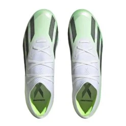 Unisex Adidas X CRAZYFAST.2 FG Soccer Shoe - White, Core Black, Lucid Lemon - Regular (D) -Cheap Outmove Shoes Store zapatos adidas x crazyfast 2 firm ground boots hq4533 ftwwht cblack luclem 0000302546732 4