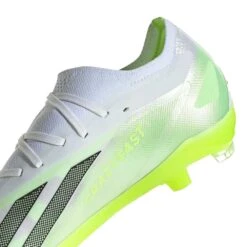 Unisex Adidas X CRAZYFAST.2 FG Soccer Shoe - White, Core Black, Lucid Lemon - Regular (D) -Cheap Outmove Shoes Store zapatos adidas x crazyfast 2 firm ground boots hq4533 ftwwht cblack luclem 0000302546732 5